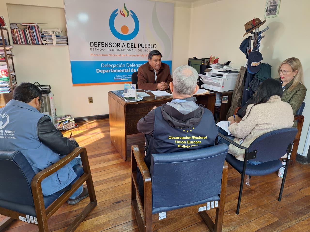 ORURO: DEFENSORIA DEL PUEBLO COORDINA CON INSTITUCIONES MONITOREO DE DERECHOS HUMANOS