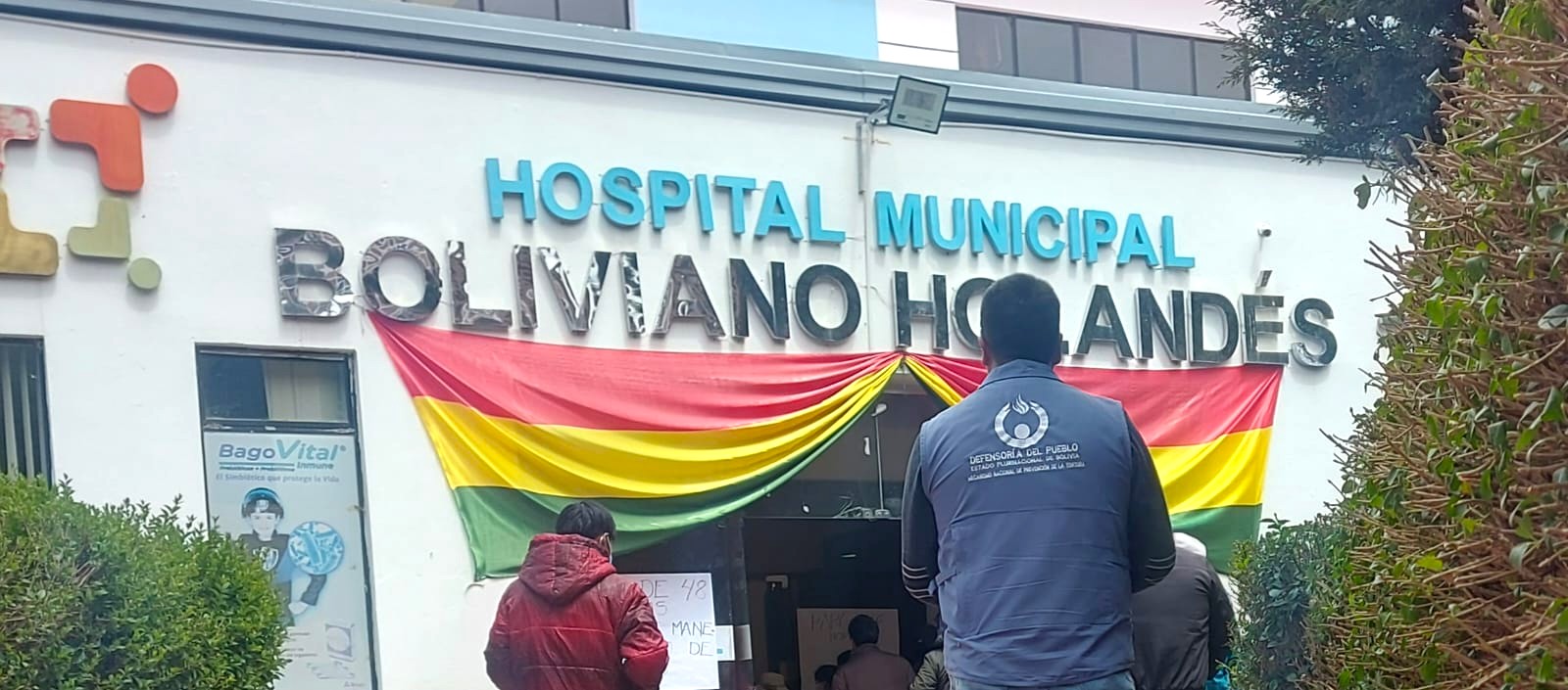 DEFENSORÍA DEL PUEBLO INSTA AL SEDES LA PAZ ATENDER DEMANDAS DE PERSONAL EN SALUD ANTE PARO DE 48 HORAS EN EL ALTO