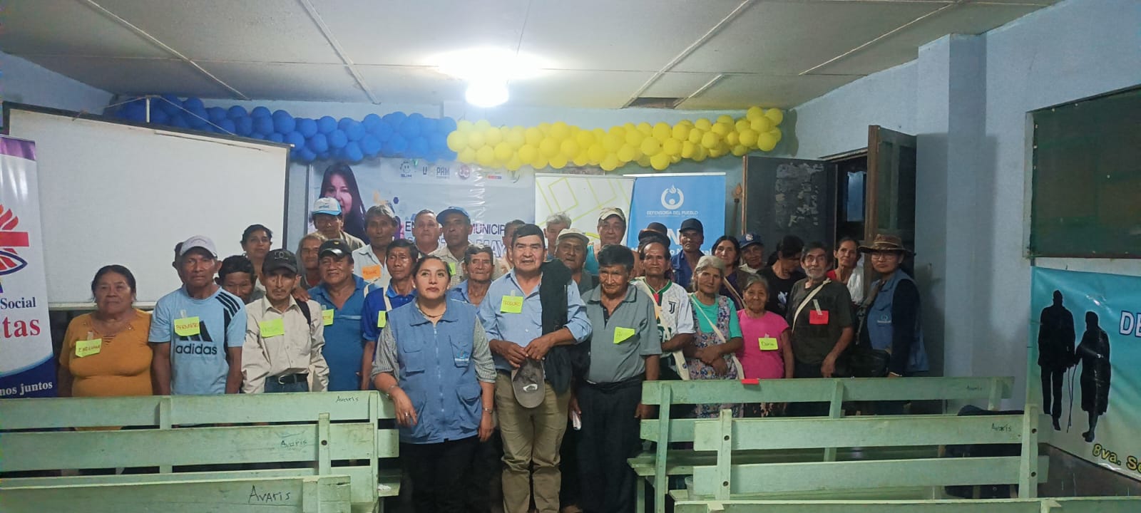 DEFENSORÍA DEL PUEBLO IMPARTE EL TALLER DE DESLINDE JURISDICCIONAL EN EL NOVENO ENCUENTRO MUNICIPAL DE PERSONAS ADULTAS MAYORES DEL NORTE PACEÑO