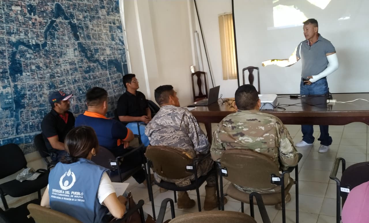 DEFENSORÍA DEL PUEBLO PARTICIPA EN COORDINACIÓN INTERINSTITUCIONAL PARA PREVENIR INCENDIOS EN EL BENI