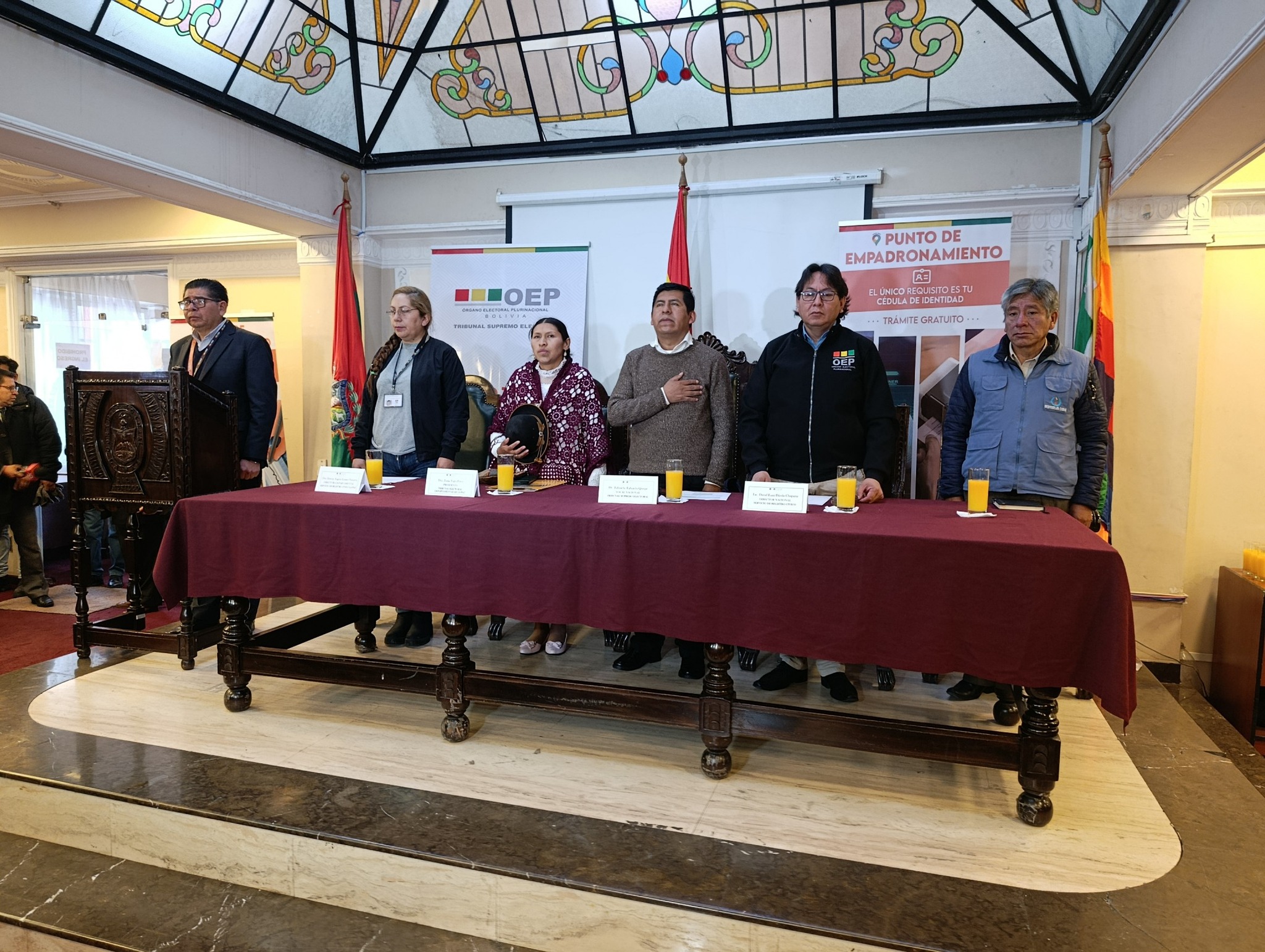 DEFENSORÍA DEL PUEBLO ACOMPAÑA INICIO DEL EMPADRONAMIENTO BIOMÉTRICO MASIVO Y CONVOCA A LA POBLACIÓN A EJERCER SU DERECHO DEMOCRÁTICO RUMBO A LAS ELECCIONES SUBNACIONALES 2026