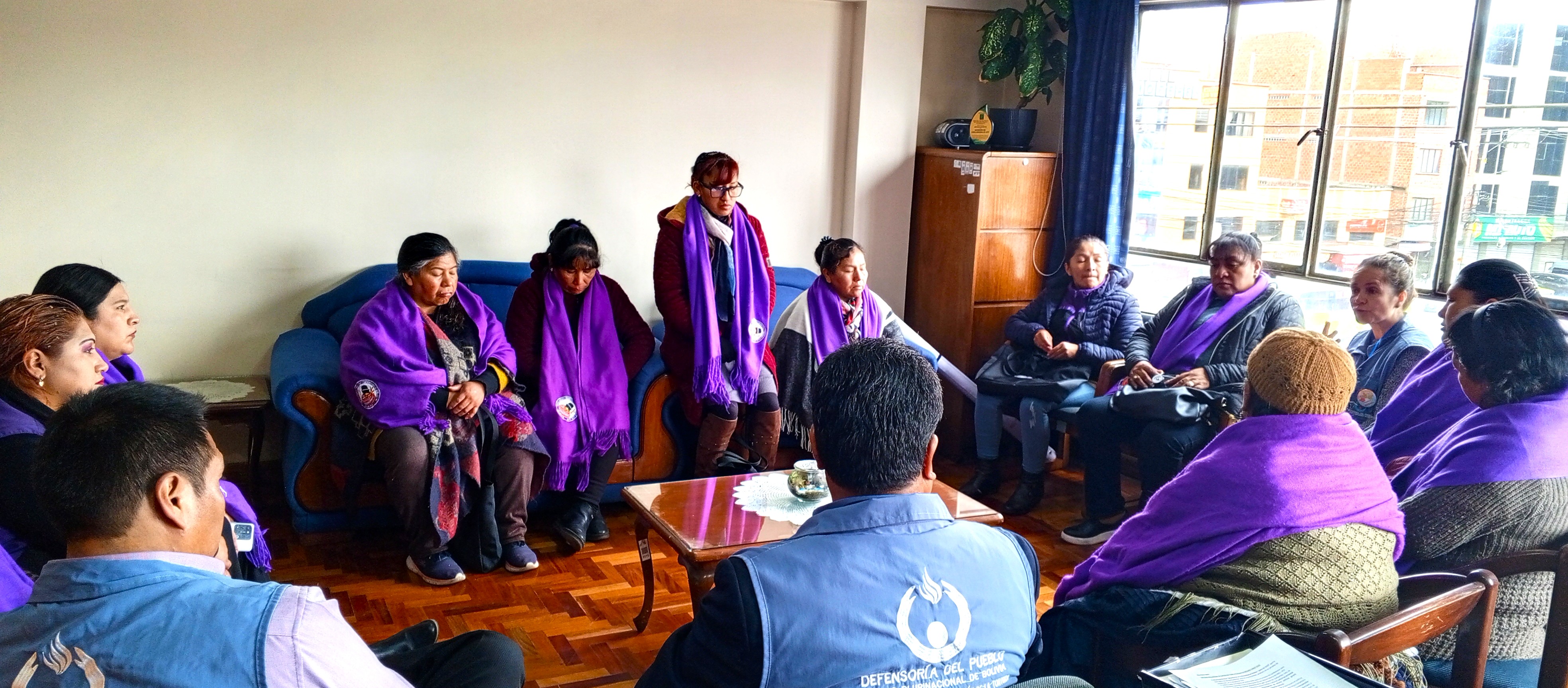 DEFENSORÍA DEL PUEBLO CONTINUA ACOMPAÑAMIENTO A MUJERES TRANSPORTISTAS VÍCTIMAS DE VIOLENCIA E INSTA A INSTITUCIONES COMPETENTES CUMPLIR CON LA NORMATIVA Y NO DEJAR EL CASO EN LA IMPUNIDAD