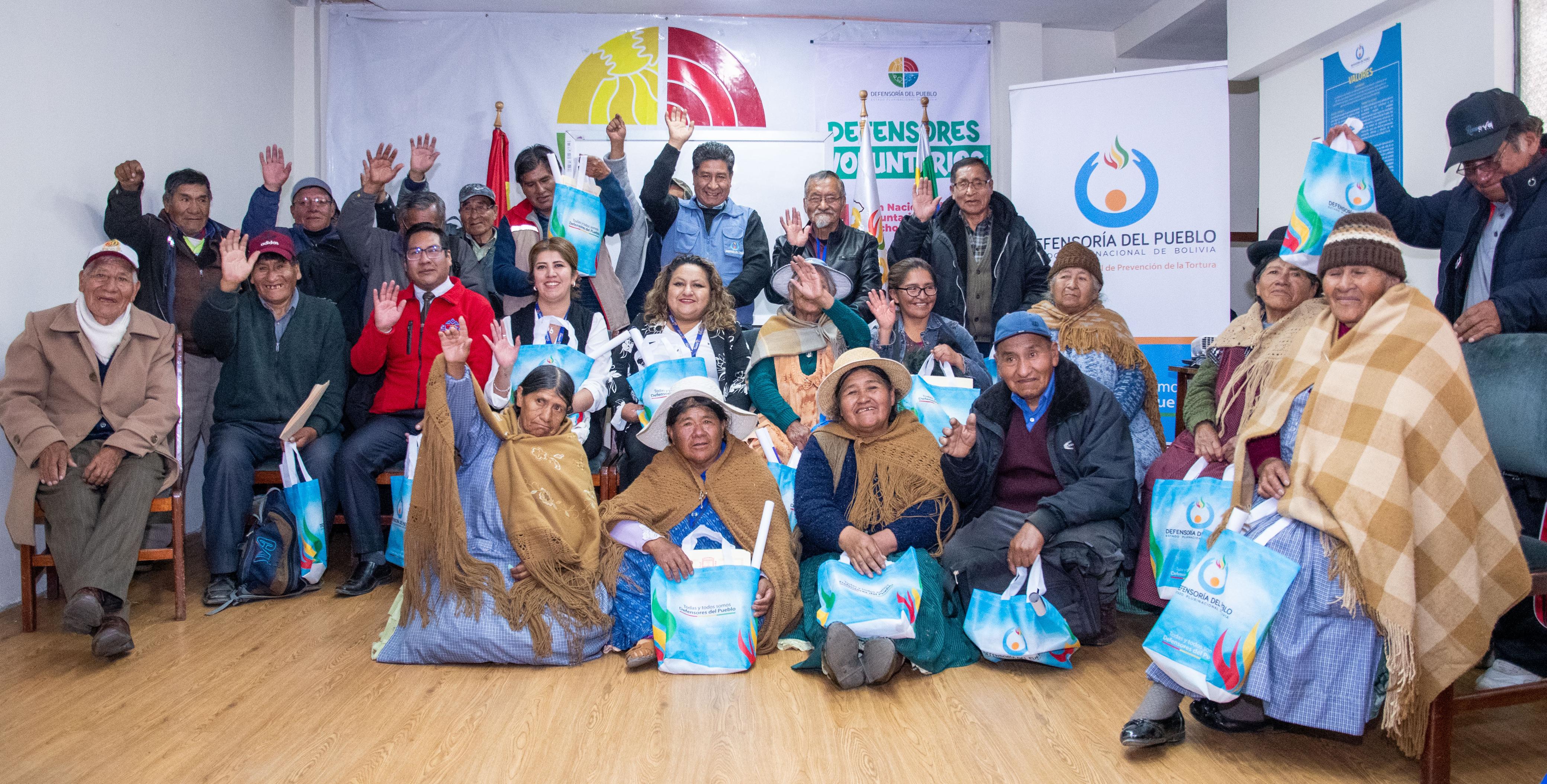 DEFENSORÍA DEL PUEBLO PROMUEVE TALLER PARA VISIBILIZAR LOS DERECHOS DE LAS Y LOS ADULTOS MAYORES Y ASEGURAR SU ACCESO A LA JUSTICIA