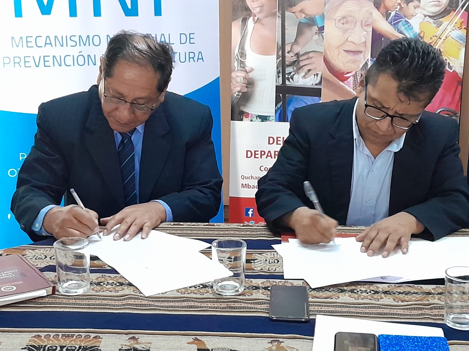 DEFENSORÍA DEL PUEBLO Y LAS ALCALDÍAS DE QUILLACOLLO Y SACABA ACUERDAN DAR CONTINUIDAD A LAS OFICINAS DEL DEFENSOR DEL PACIENTE