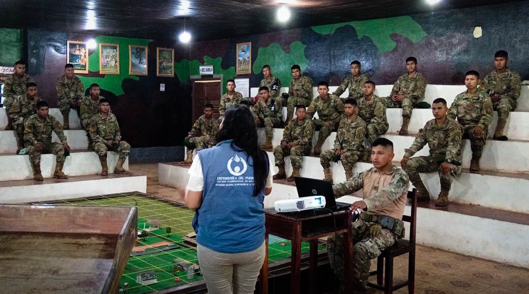 EN RIBERALTA LA DEFENSORÍA DEL PUEBLO REALIZA UN TALLER DE CAPACITACION SOBRE DERECHOS HUMANOS Y PREVENCIÓN DE LA TORTURA