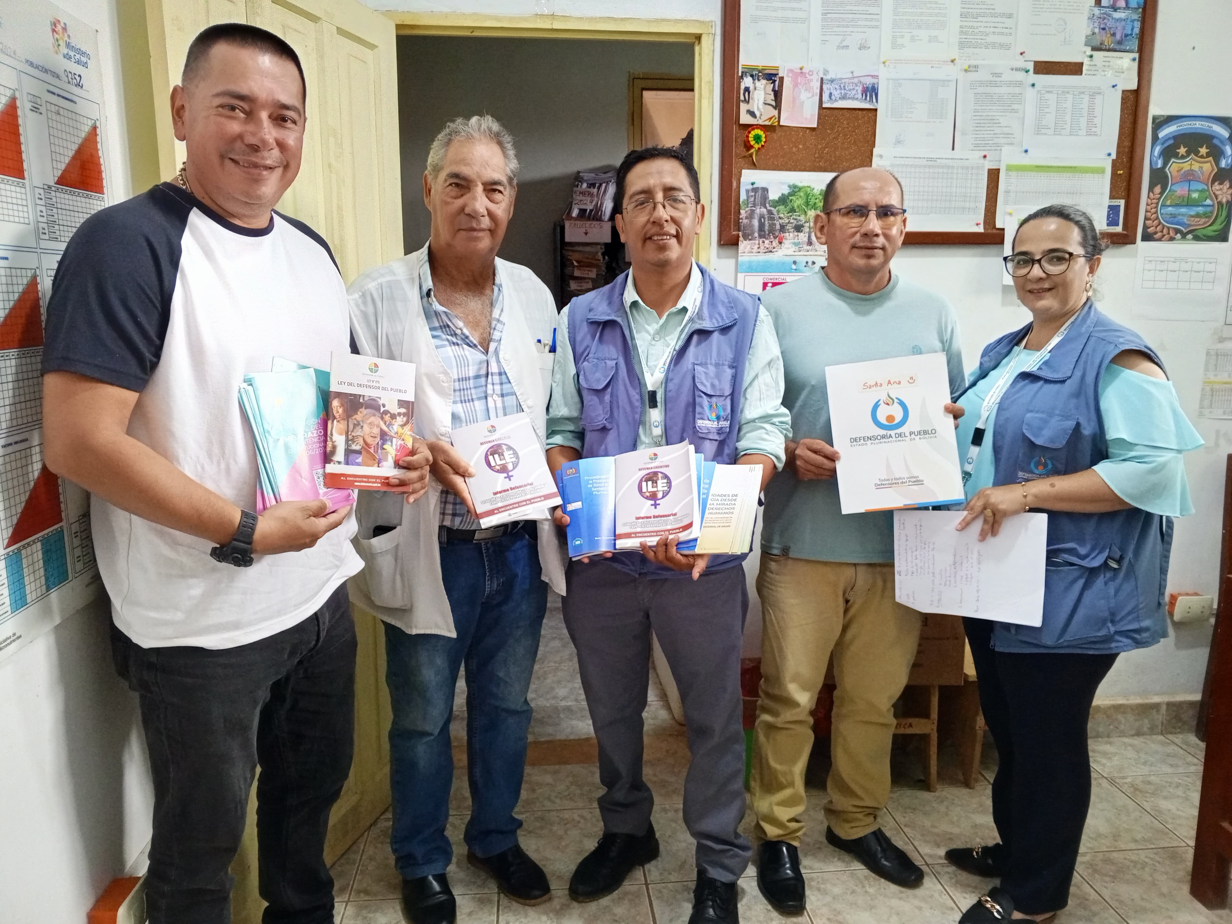 DEFENSORIA DEL PUEBLO VERIFICA ATENCION Y FUNCIONAMIENTO DE SERVICIOS EN EL HOSPITAL GENERAL DE SANTA ANA DEL YACUMA