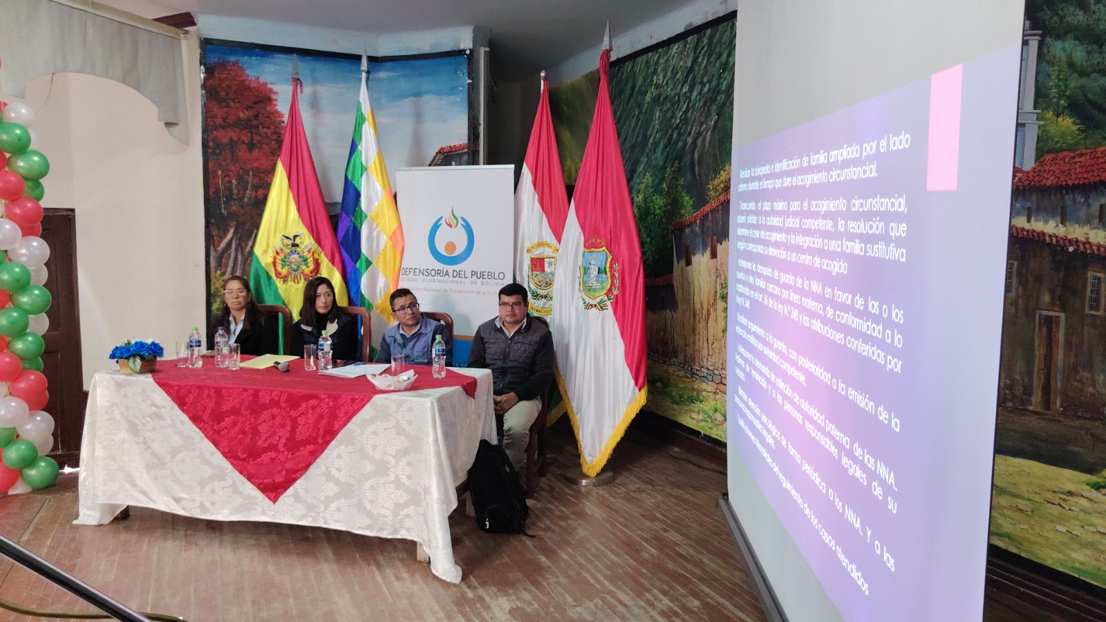 DEFENSORÍA DEL PUEBLO INSTA A REGLAMENTAR LEY DE ASISTENCIA INTEGRAL PARA VÍCTIMAS SECUNDARIAS DE FEMINICIDIO EN PADCAYA