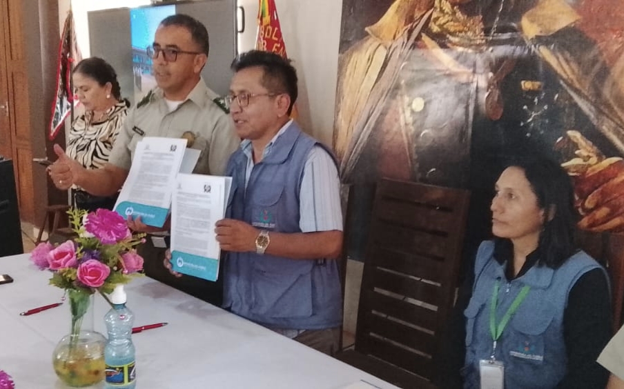 DEFENSORÍA DEL PUEBLO Y FATESCIPOL DE RIBERALTA SELLAN ALIANZA PARA FORTALECER LA FORMACIÓN EN DERECHOS HUMANOS