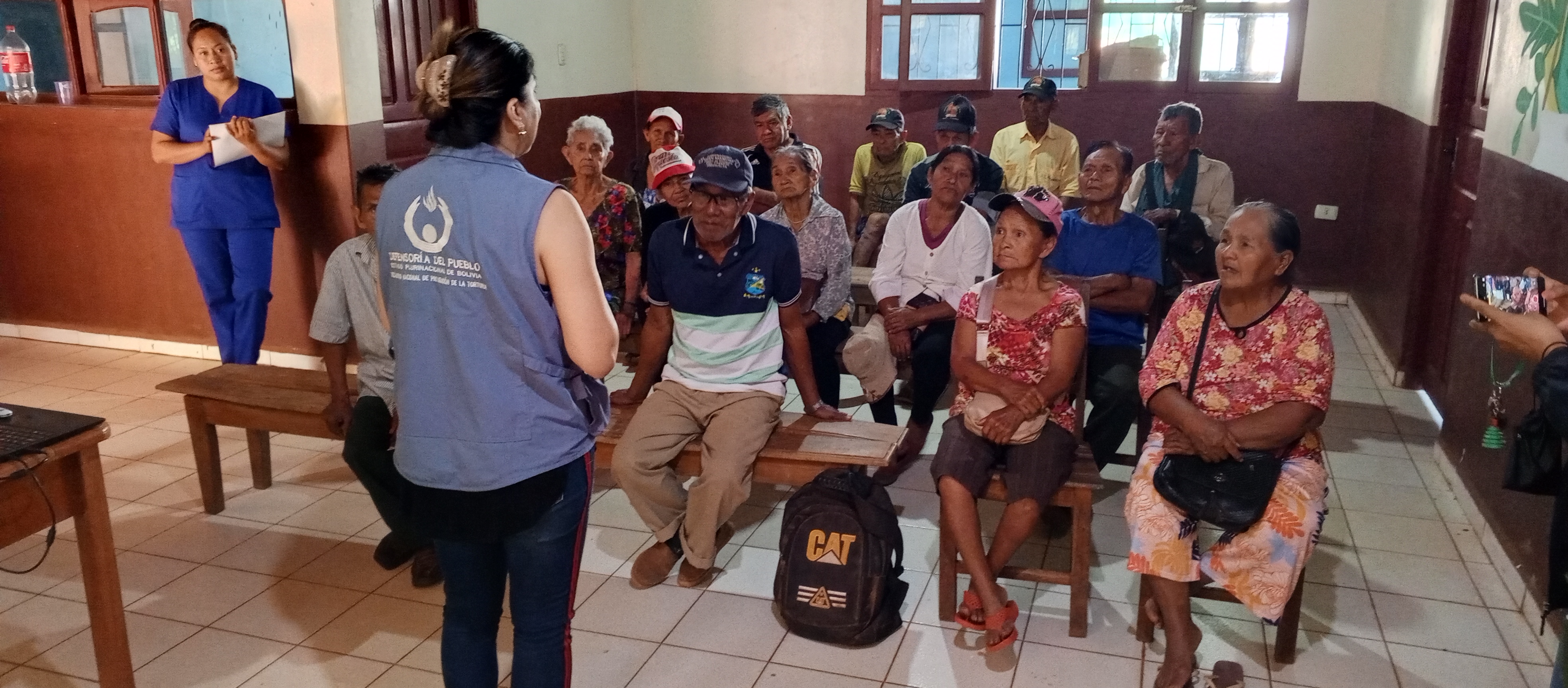 EN PANDO, DEFENSORÍA DEL PUEBLO IMPULSA FORMACIÓN DE PERSONAS ADULTAS MAYORES EN DD.HH. EN EL MUNICIPIO DE PUERTO GONZALO MORENO