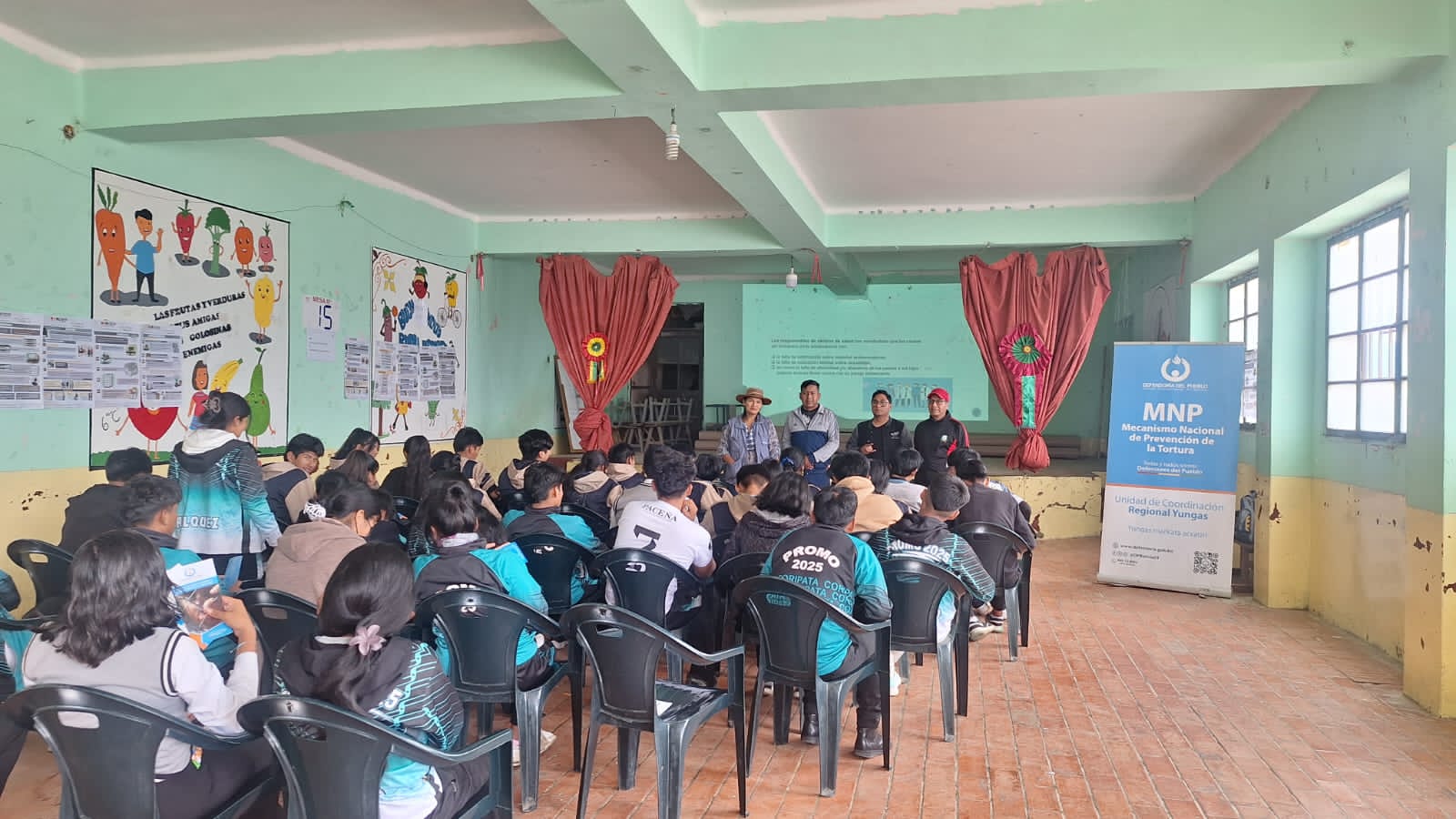 DEFENSORÍA DEL PUEBLO IMPARTE TALLER SOBRE PREVENCIÓN DE LA VIOLENCIA DIRIGIDO A ESTUDIANTES DE SECUNDARIA DEL MUNICIPIO DE CORIPATA