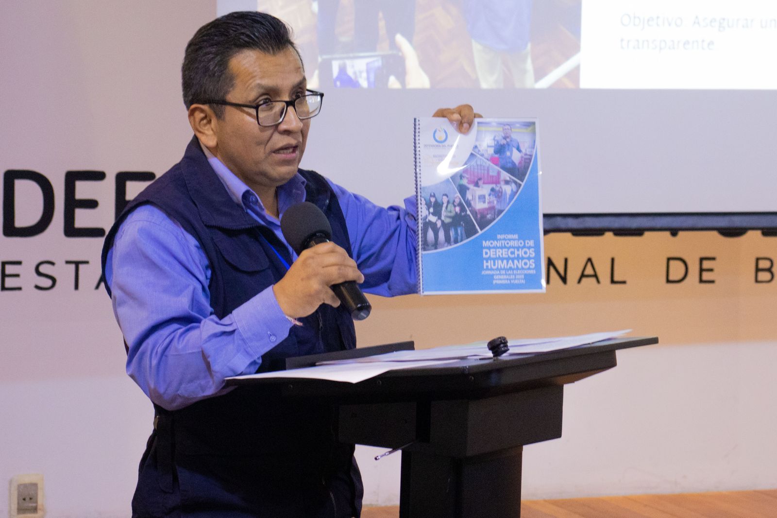 DEFENSORÍA DEL PUEBLO: ELECCIONES SE DESARROLLARON CON ORDEN, PERO PERSISTEN LIMITACIONES EN EL ACCESO INCLUSIVO Y EL VOTO ASISTIDO