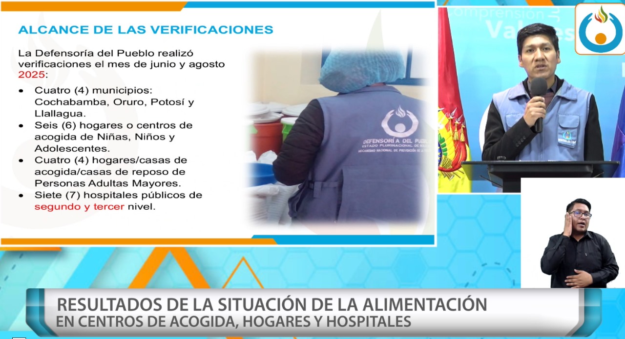 DEFENSORÍA DEL PUEBLO ALERTA SOBRE DIFICULTADES PRESUPUESTARIAS EN HOGARES DE ACOGIDA Y HOSPITALES PÚBLICOS