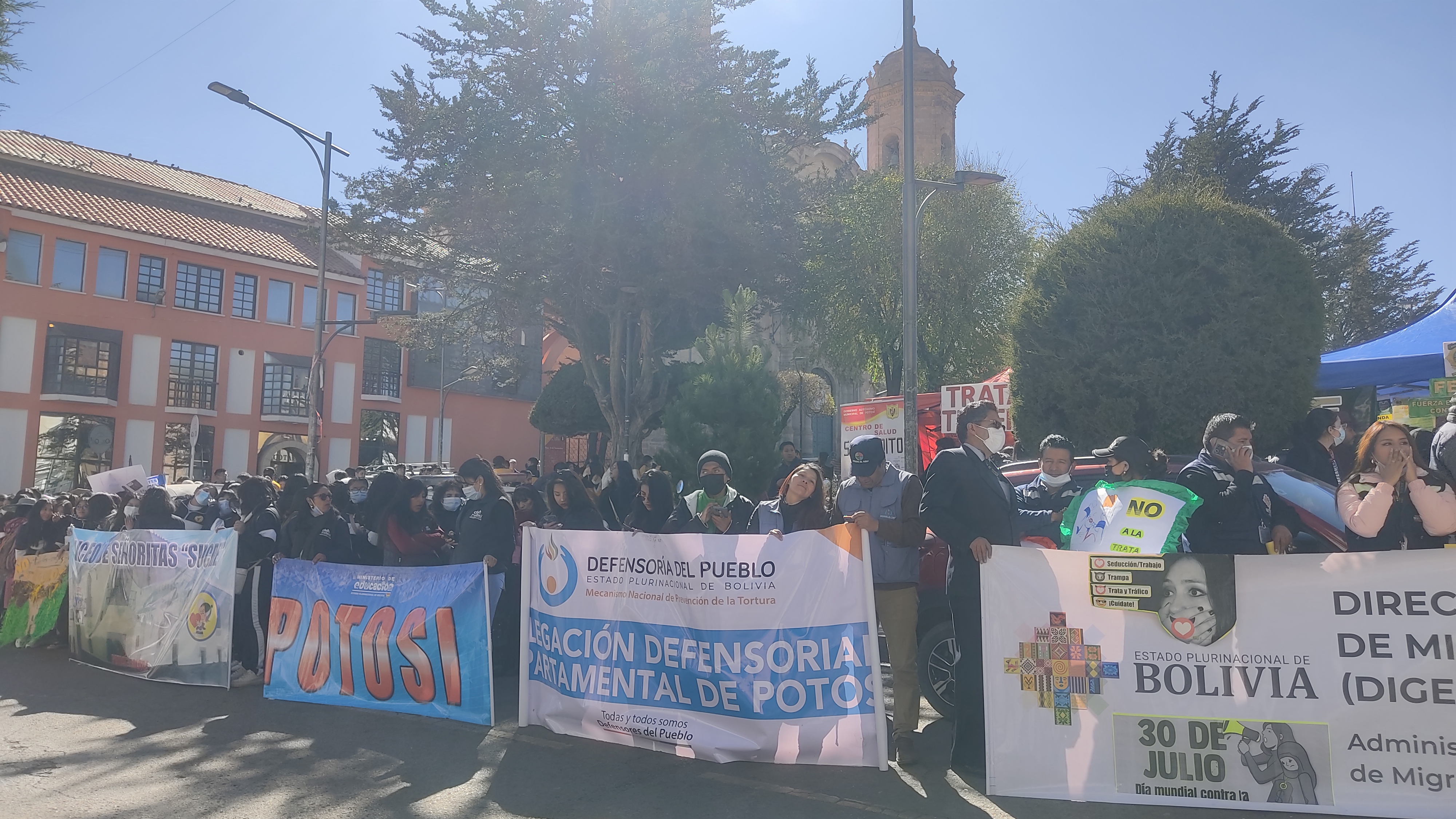 DEFENSORÍA DEL PUEBLO EN POTOSÍ LLAMA A FORTALECER ACCIONES CONTRA LA TRATA Y TRÁFICO DE PERSONAS