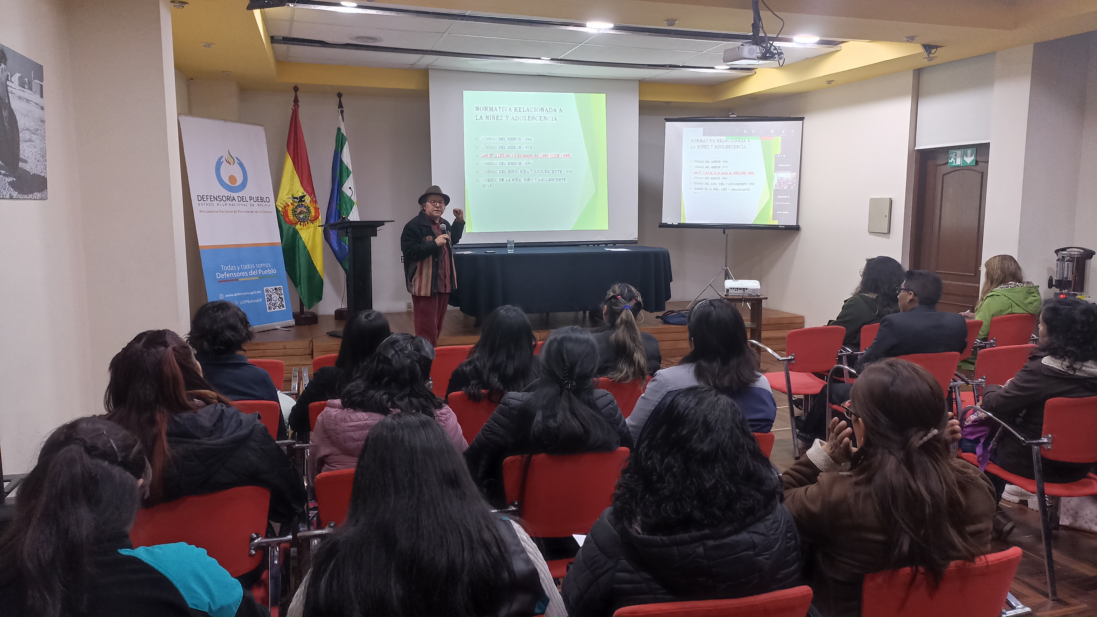 TALLER: LA DELEGACIÓN DEFENSORIAL DE LA PAZ FORTALECE PROTECCIÓN DE DERECHOS DE ADOLESCENTES TRABAJADORES