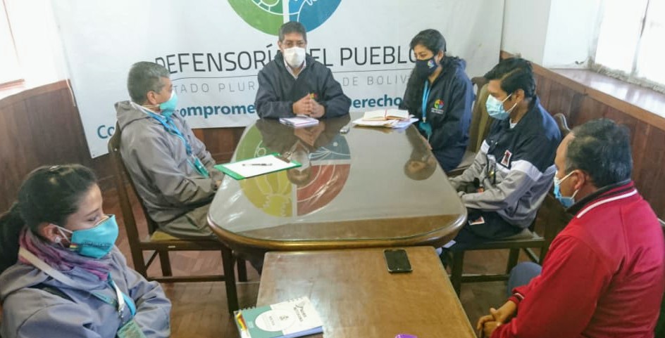 Defensoría del Pueblo pondera esfuerzos y voluntad de la comunidad educativa para la continuidad de labores educativas en Chuquisaca