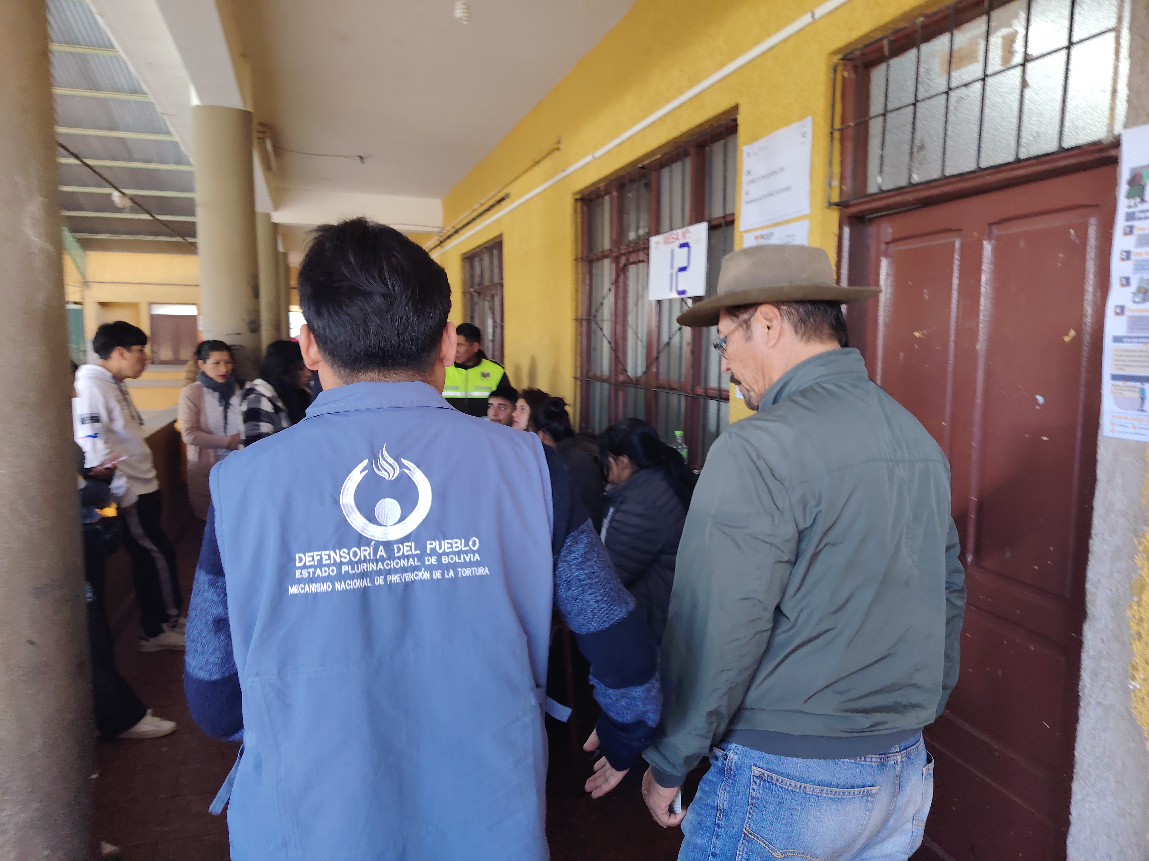 TARIJA: DEFENSORÍA DEL PUEBLO DESPLEGÓ MONITOREO DE DERECHOS HUMANOS EN LAS ELECCIONES GENERALES 2025