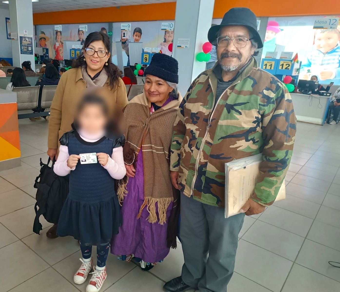 NIÑA DE SEIS AÑOS RECUPERA SU DERECHO A LA IDENTIDAD TRAS GESTIONES DE LA DEFENSORÍA DEL PUEBLO