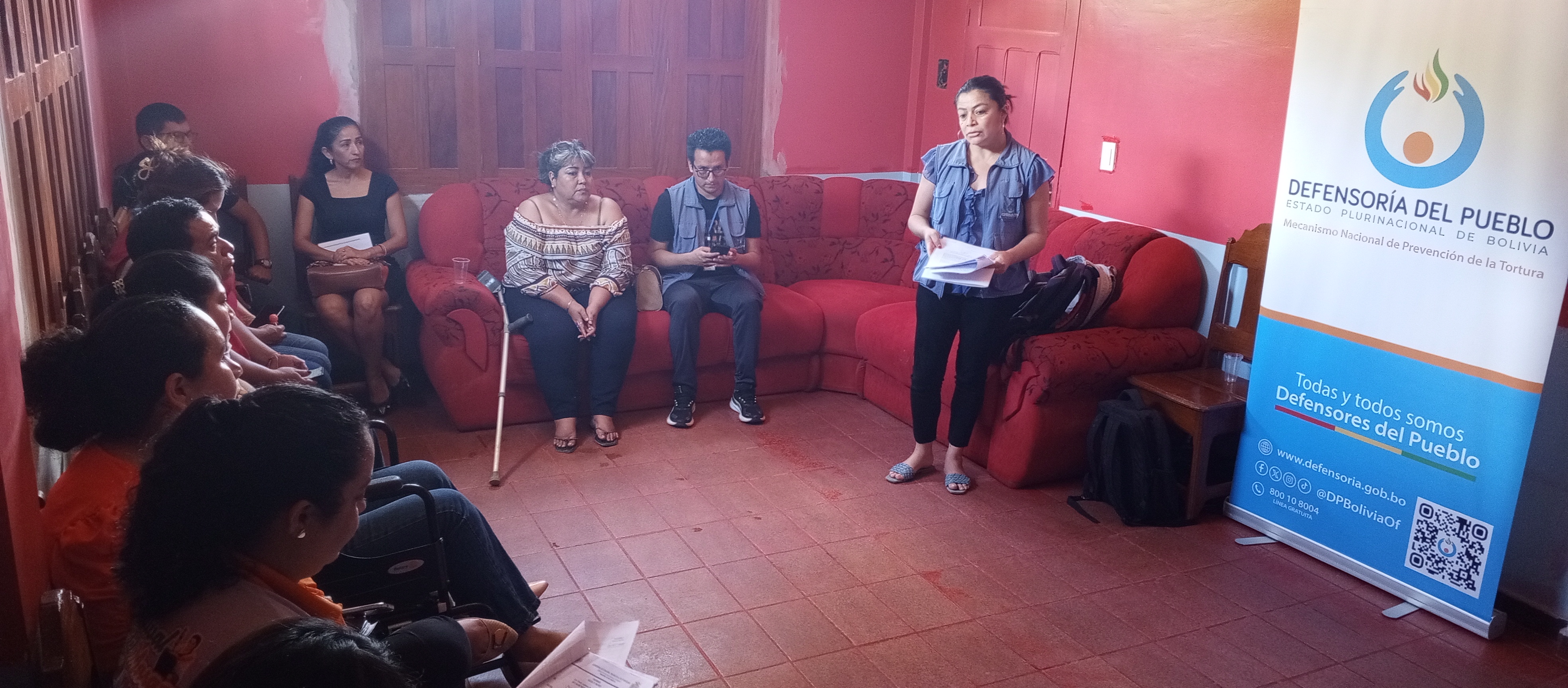 EN PANDO, DEFENSORÍA DEL PUEBLO IMPULSA TRATAMIENTO DEL ANTEPROYECTO DE LEY MUNICIPAL, PARA PERSONAS CON DISCAPACIDAD EN EL MUNICIPIO DE PORVENIR