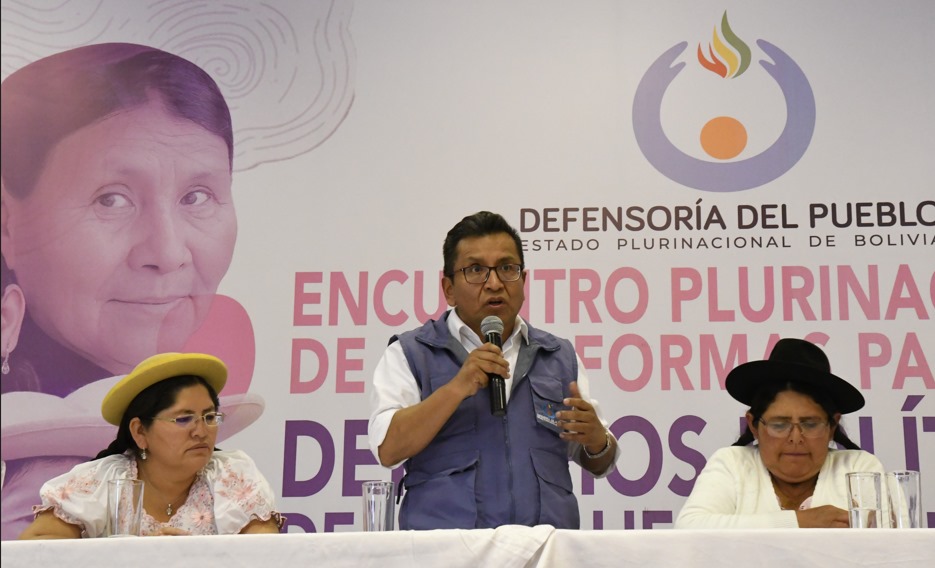 DEFENSOR DEL PUEBLO: “SIN LA PARTICIPACIÓN REAL DE LAS MUJERES EN LA POLÍTICA, NO HAY DEMOCRACIA”