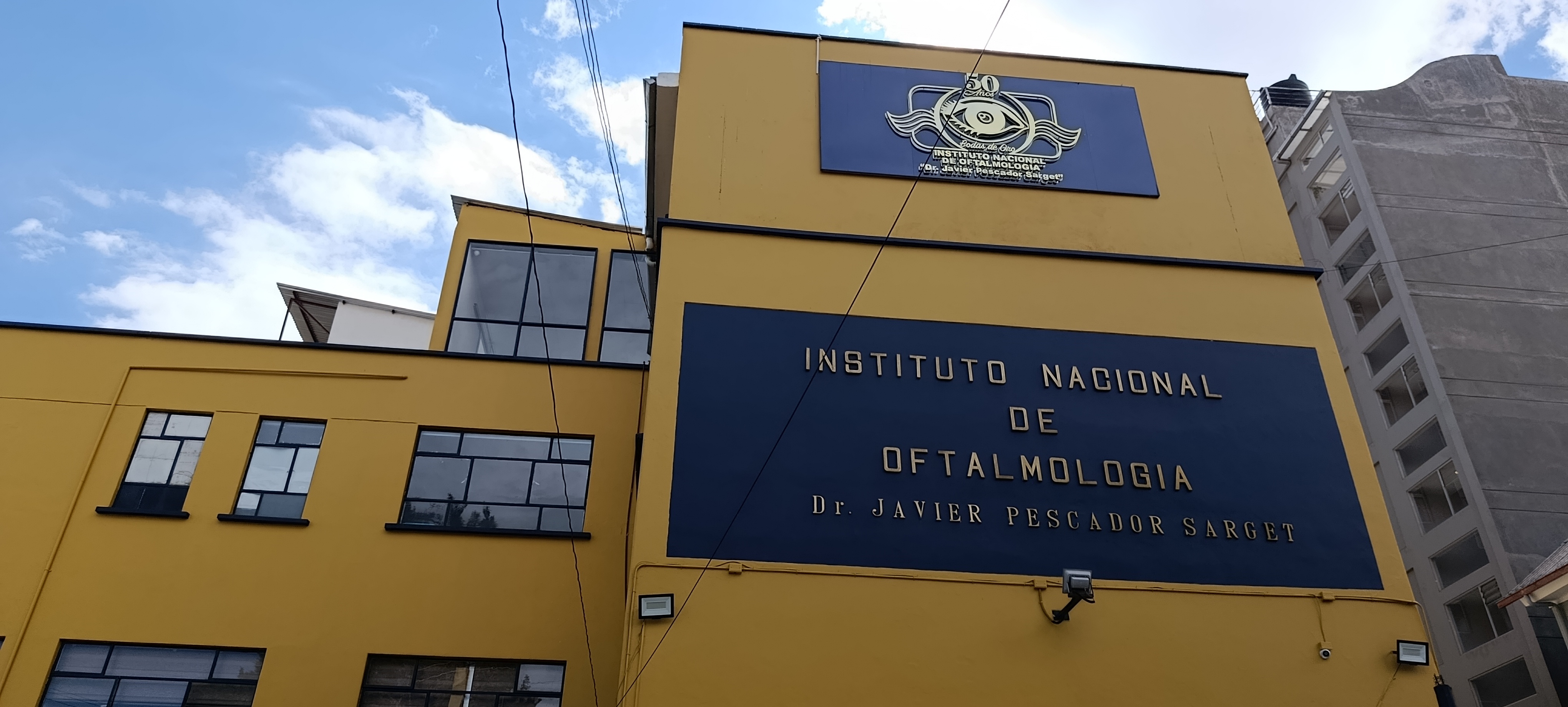 DEFENSORÍA DEL PUEBLO INSTA A LAS AUTORIDADES DE SALUD APLICAR PLANES DE CONTINGENCIA ANTE LA SUSPENSIÓN DE CIRUGÍAS EN EL INSTITUTO NACIONAL DE OFTALMOLOGÍA