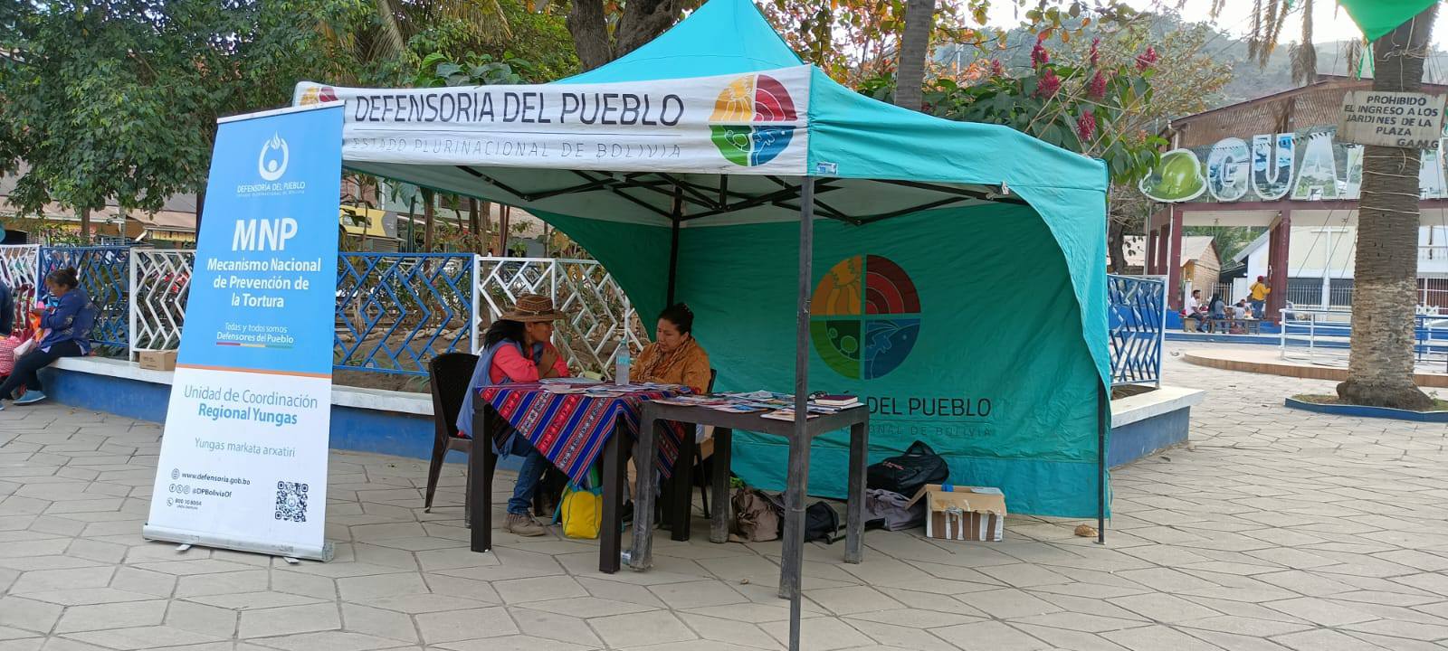DEFENSORÍA DEL PUEBLO SOCIALIZA SU ROL INSTITUCIONAL Y NORMATIVA SOBRE DERECHOS HUMANOS EN EL MUNICIPIO DE GUANAY