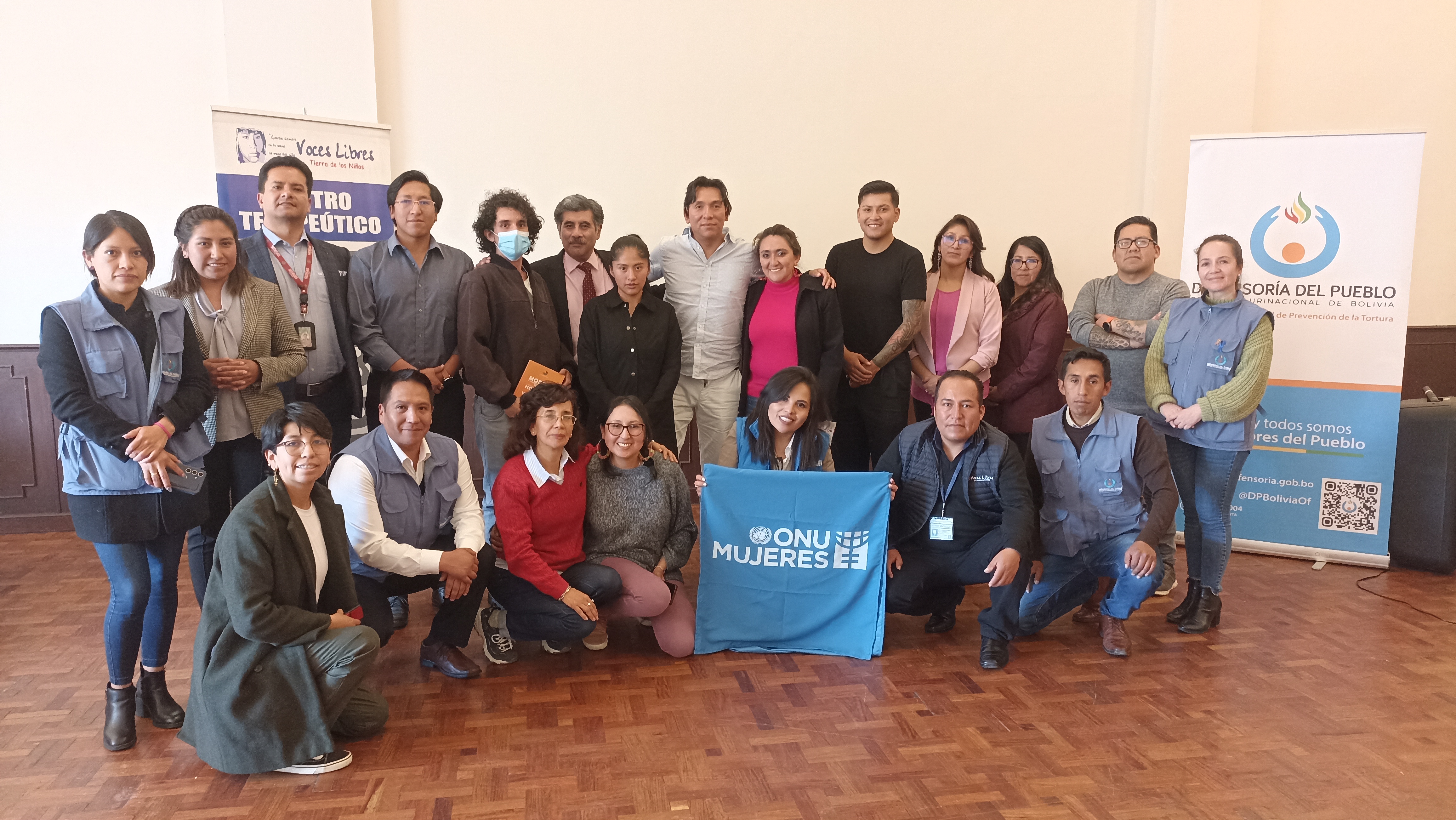 DEFENSORÍA DEL PUEBLO TRABAJA EN LA MODIFICACIÓN DEL MODELO DE INTERVENCIÓN PSICOTERAPÉUTICA PARA LA REEDUCACIÓN DE HOMBRES QUE EJERCEN VIOLENCIA